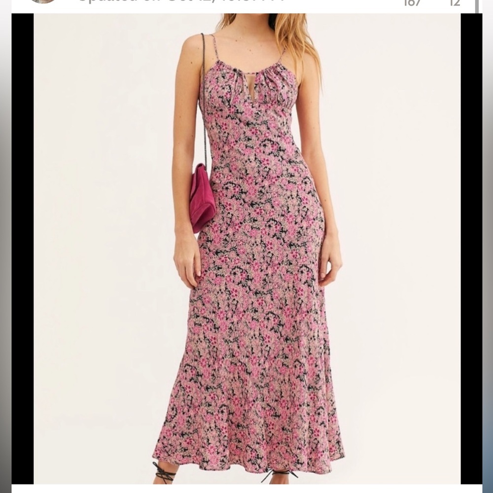 Free People floral Maxi